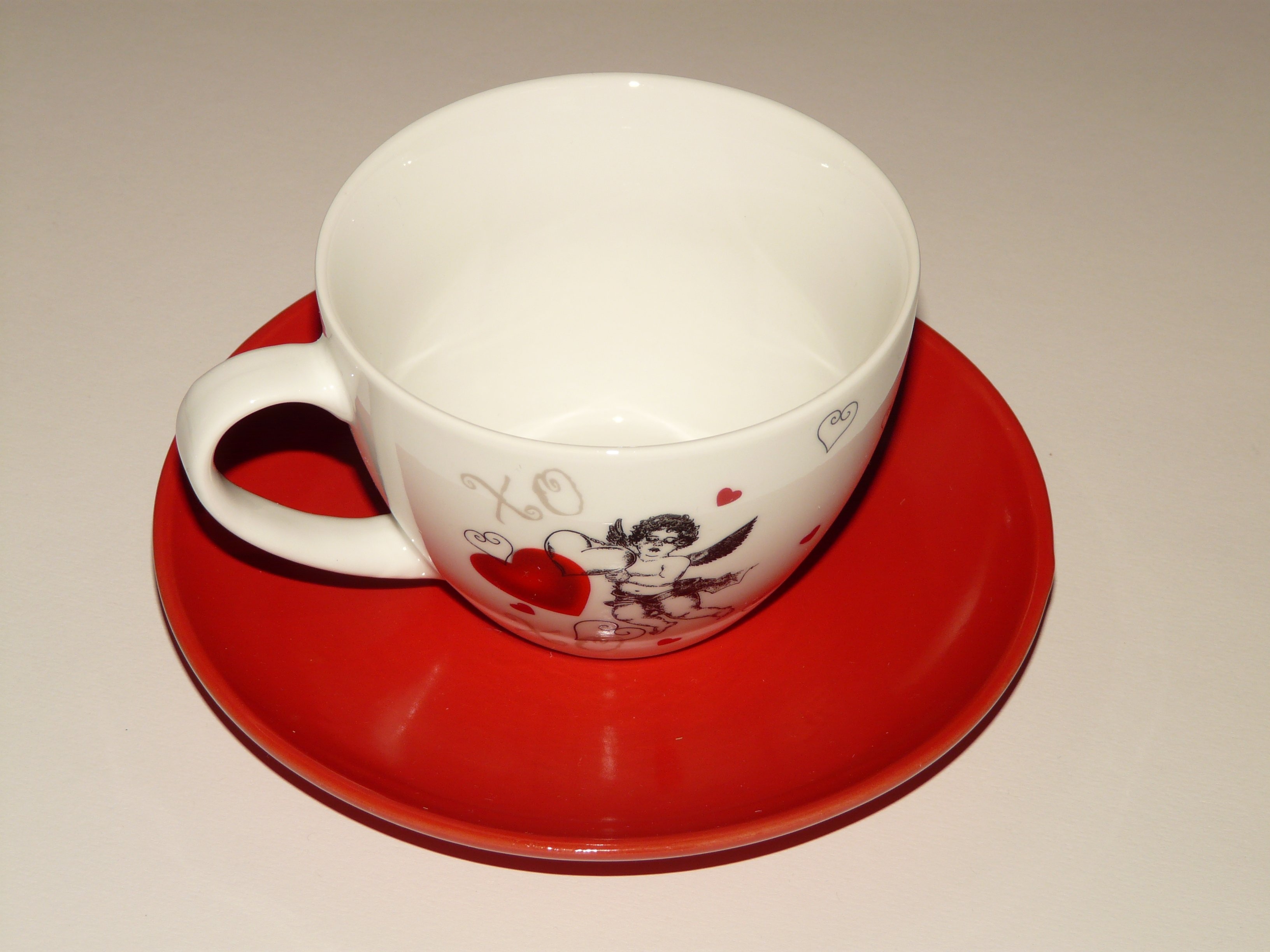 white ceramic teacup
