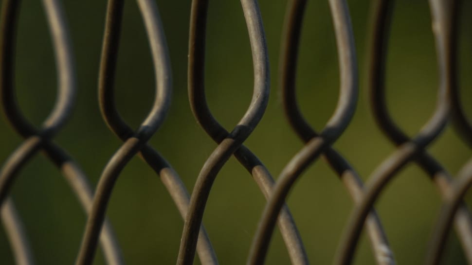 gray metal fence preview