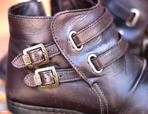 black leather shoe thumbnail