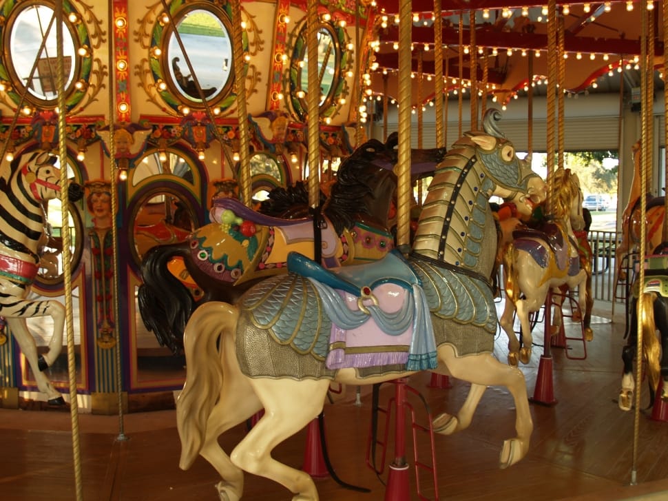 brown and beige carousel preview