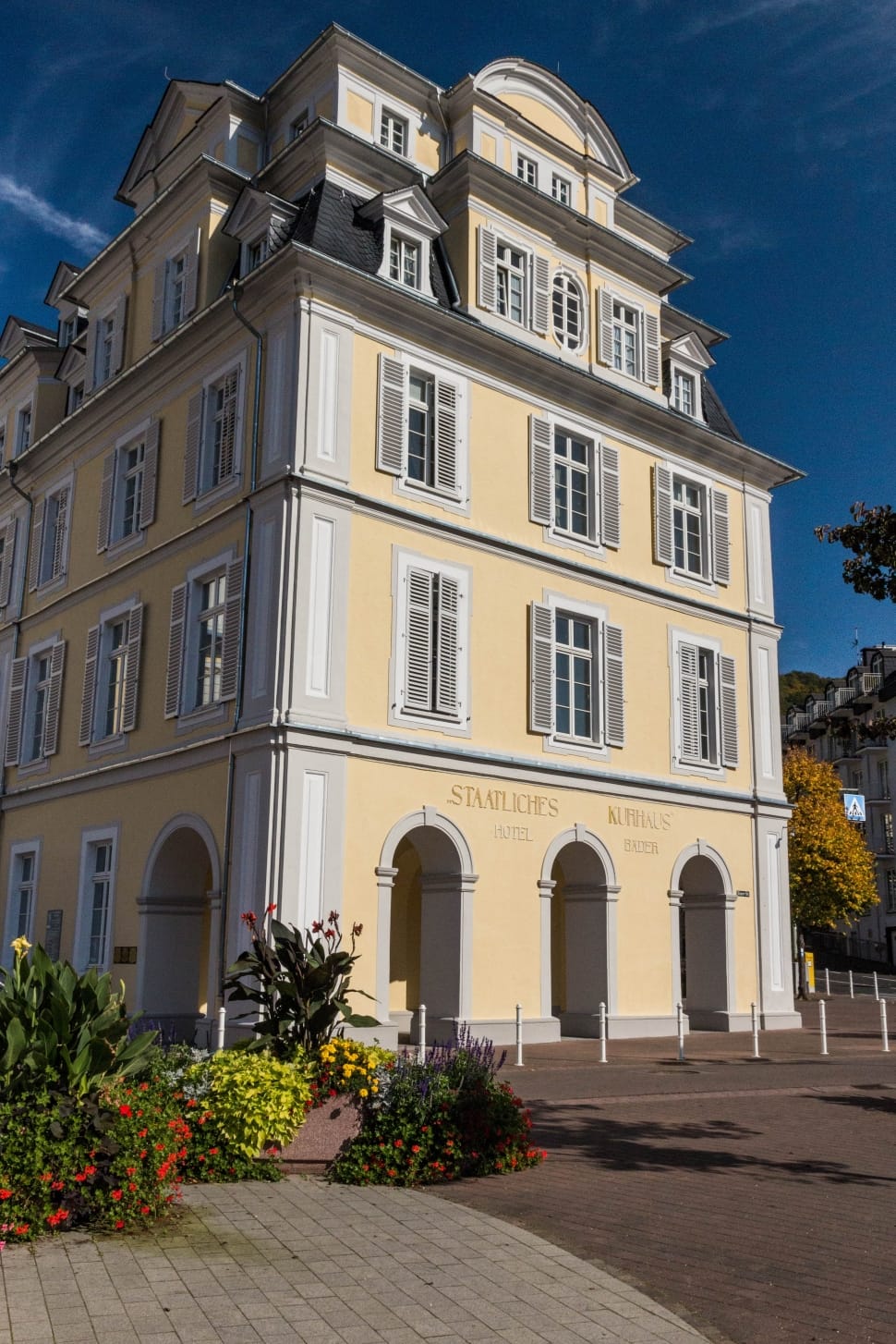 white and brown painted building structure preview