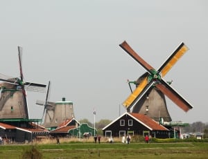 two brown windmill thumbnail