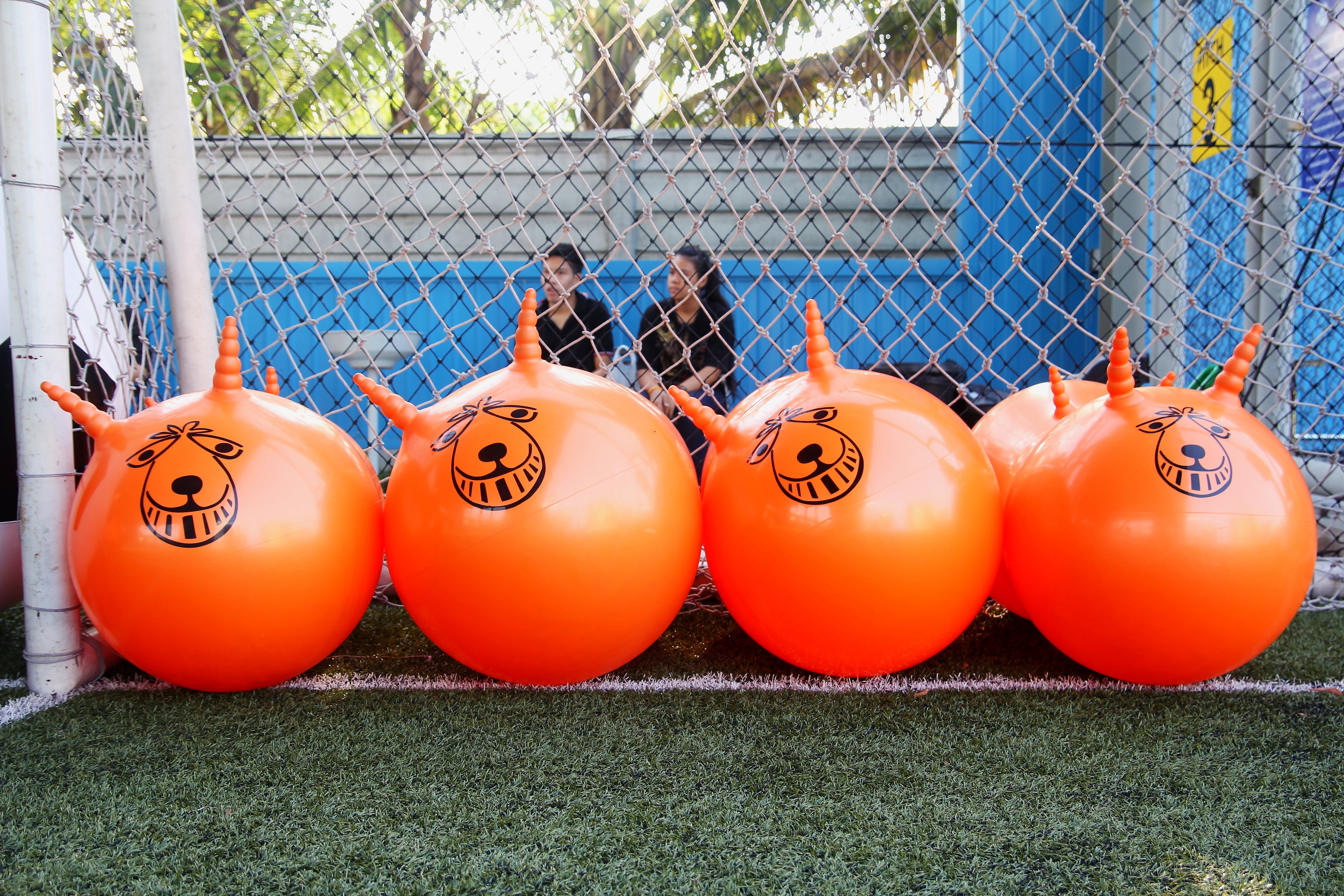 orange stability ball set