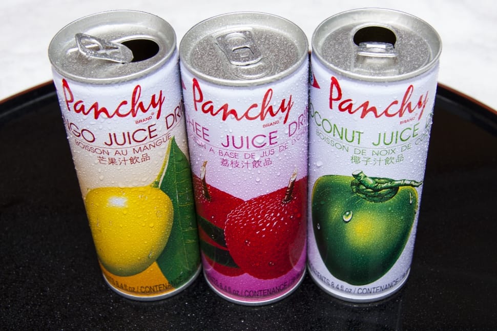 3 panchy juice drink cans preview