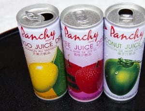3 panchy juice drink cans thumbnail