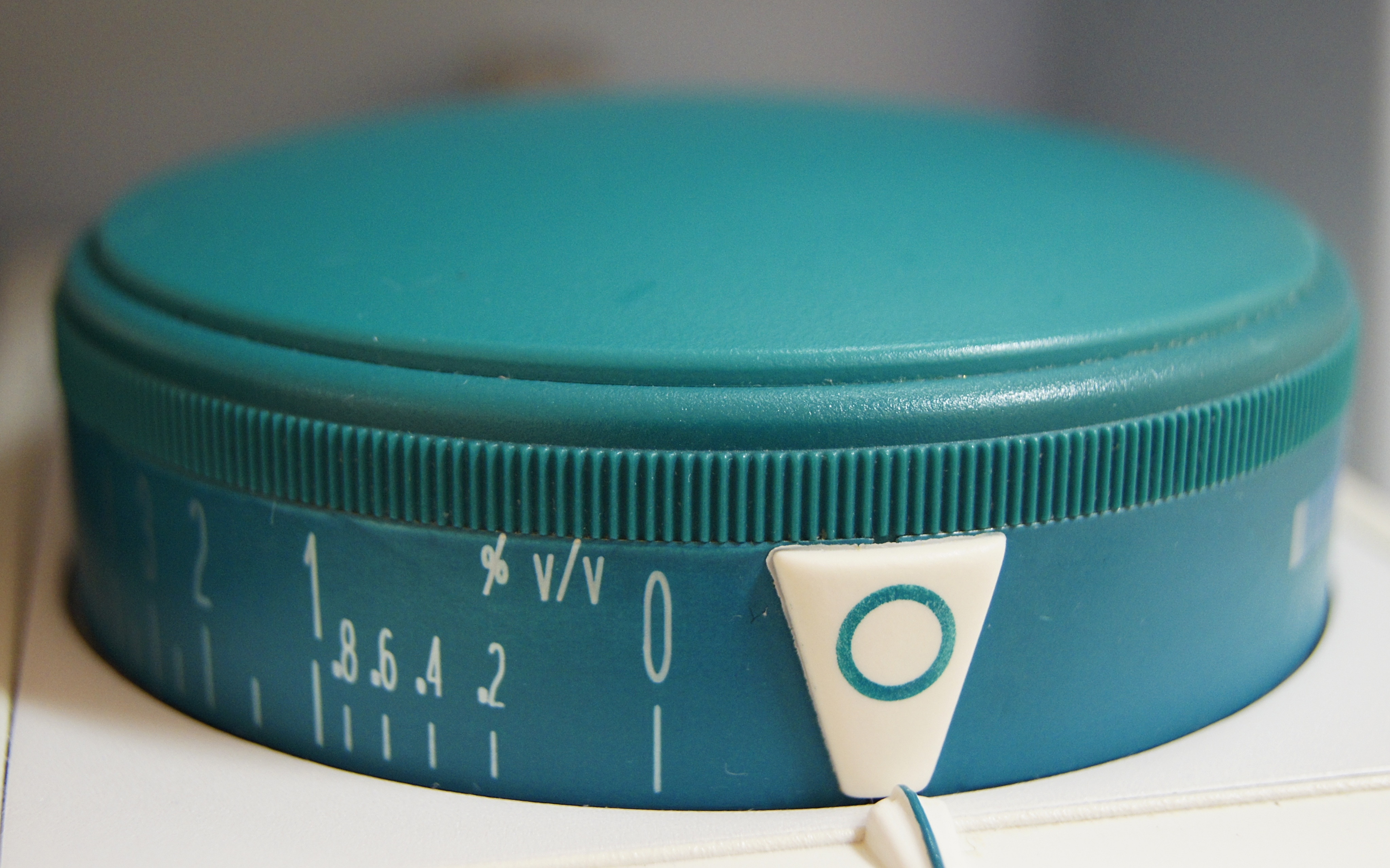 blue round tape measure