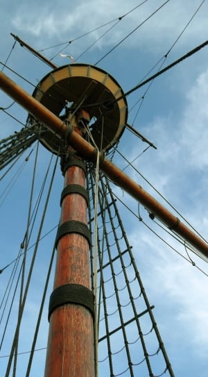 brown wooden ship post thumbnail