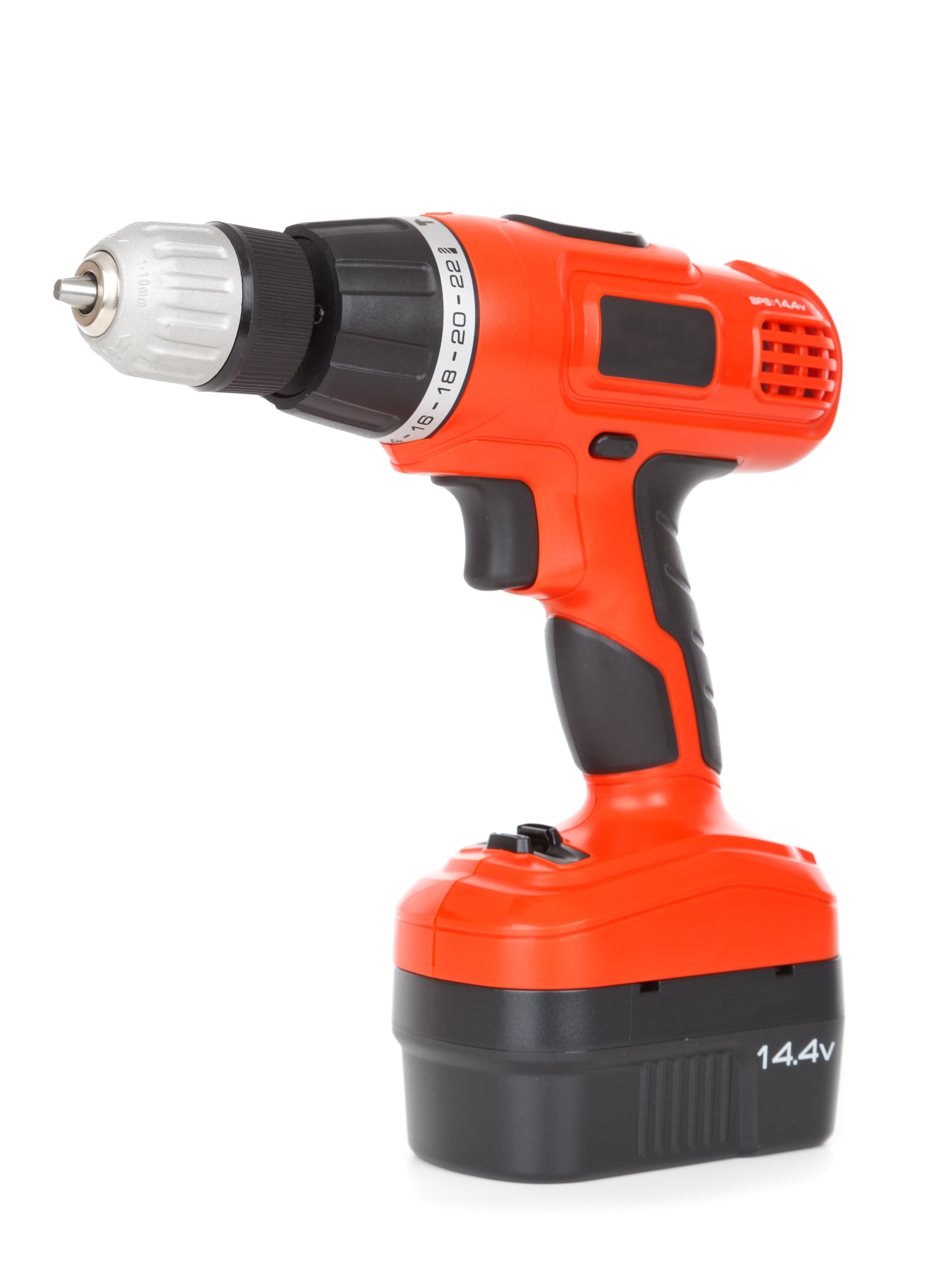 black and red impact drill