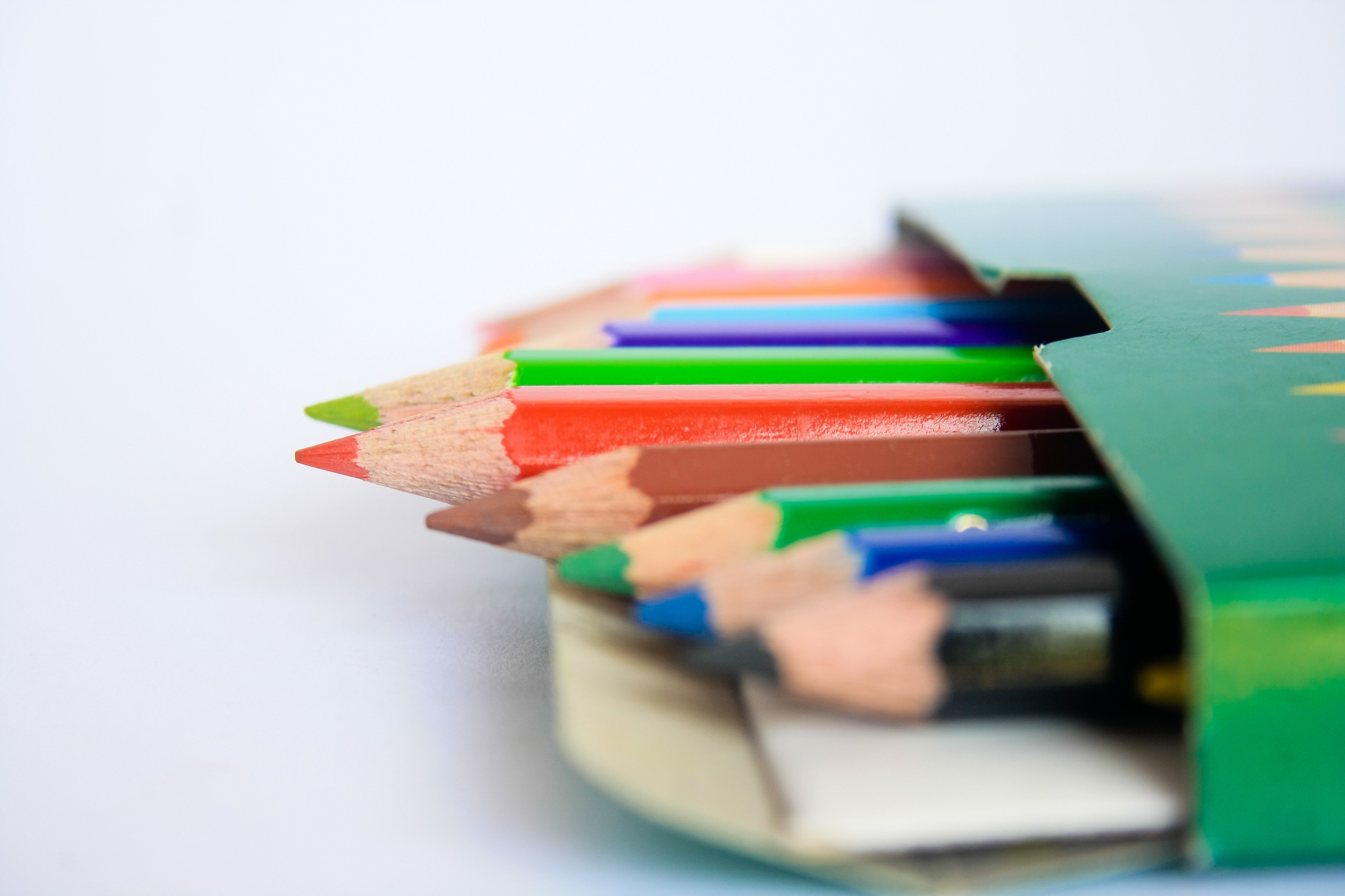 Коробка цветных карандашей