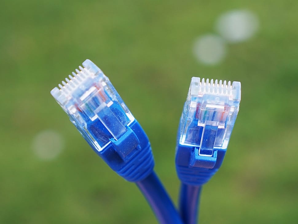 blue computer cable preview