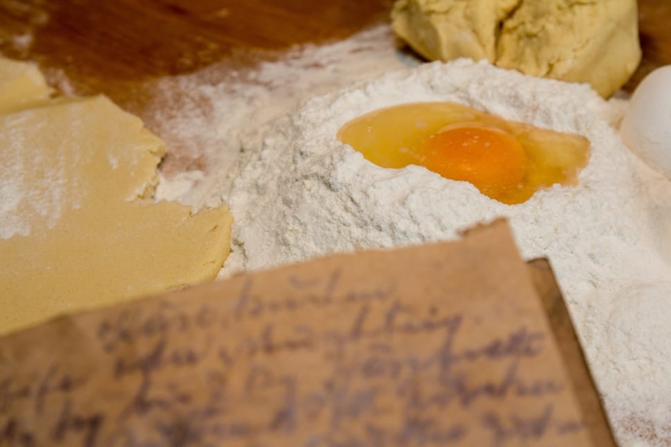 flour with egg preview