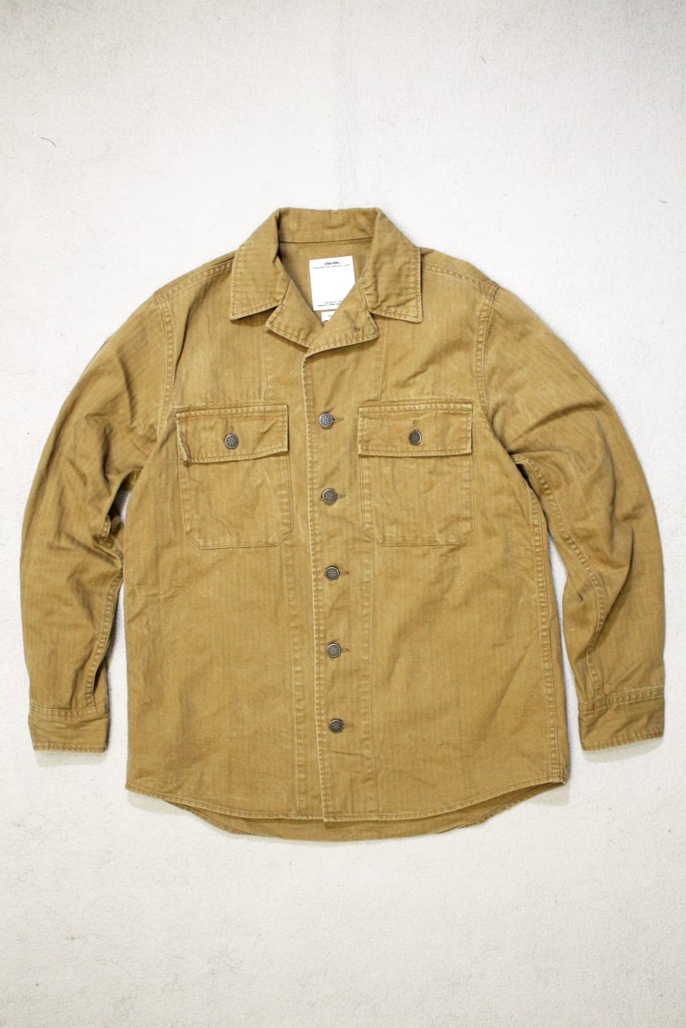 brown corduroy buttoned jacket preview