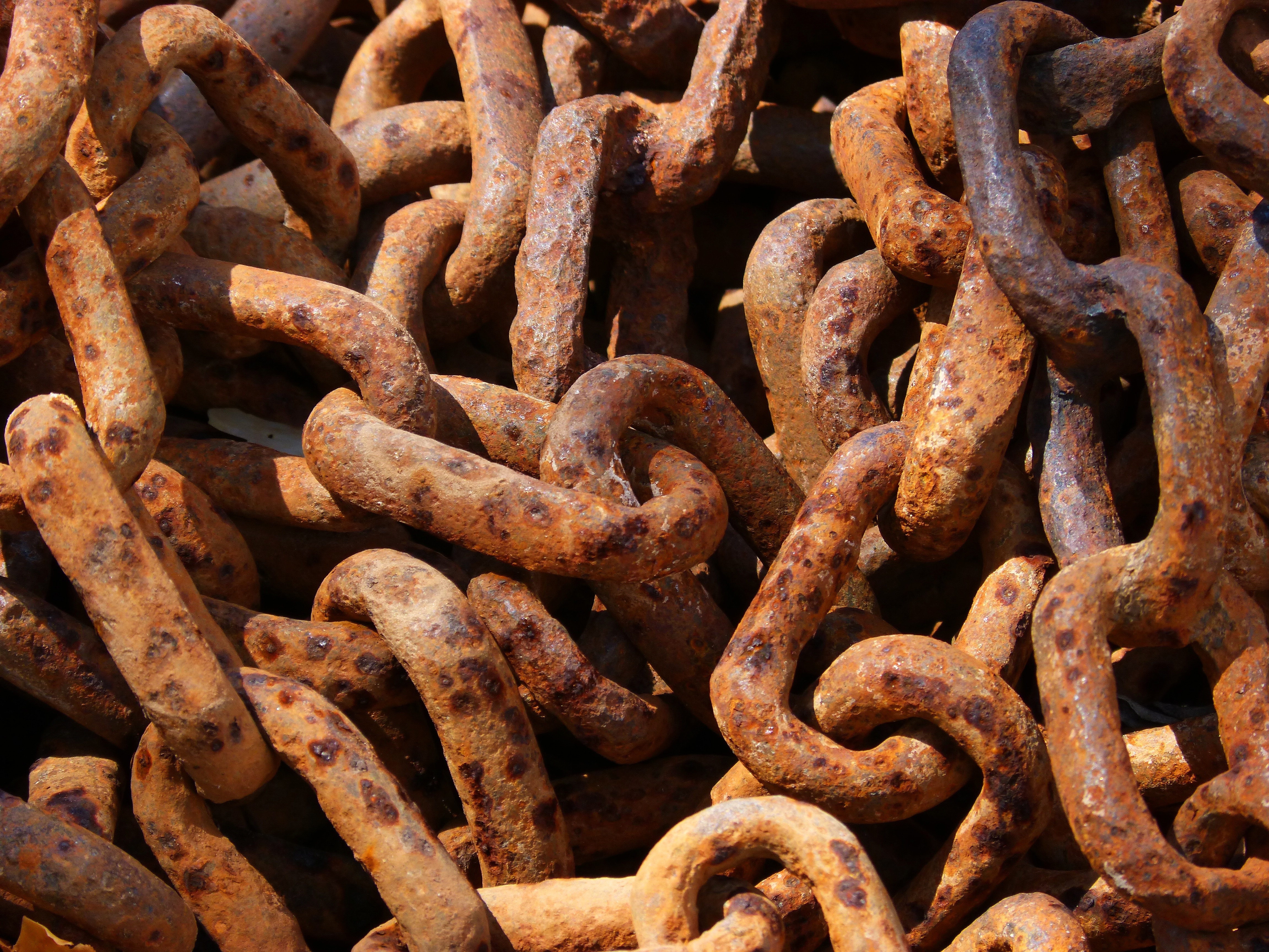 brown metal chain