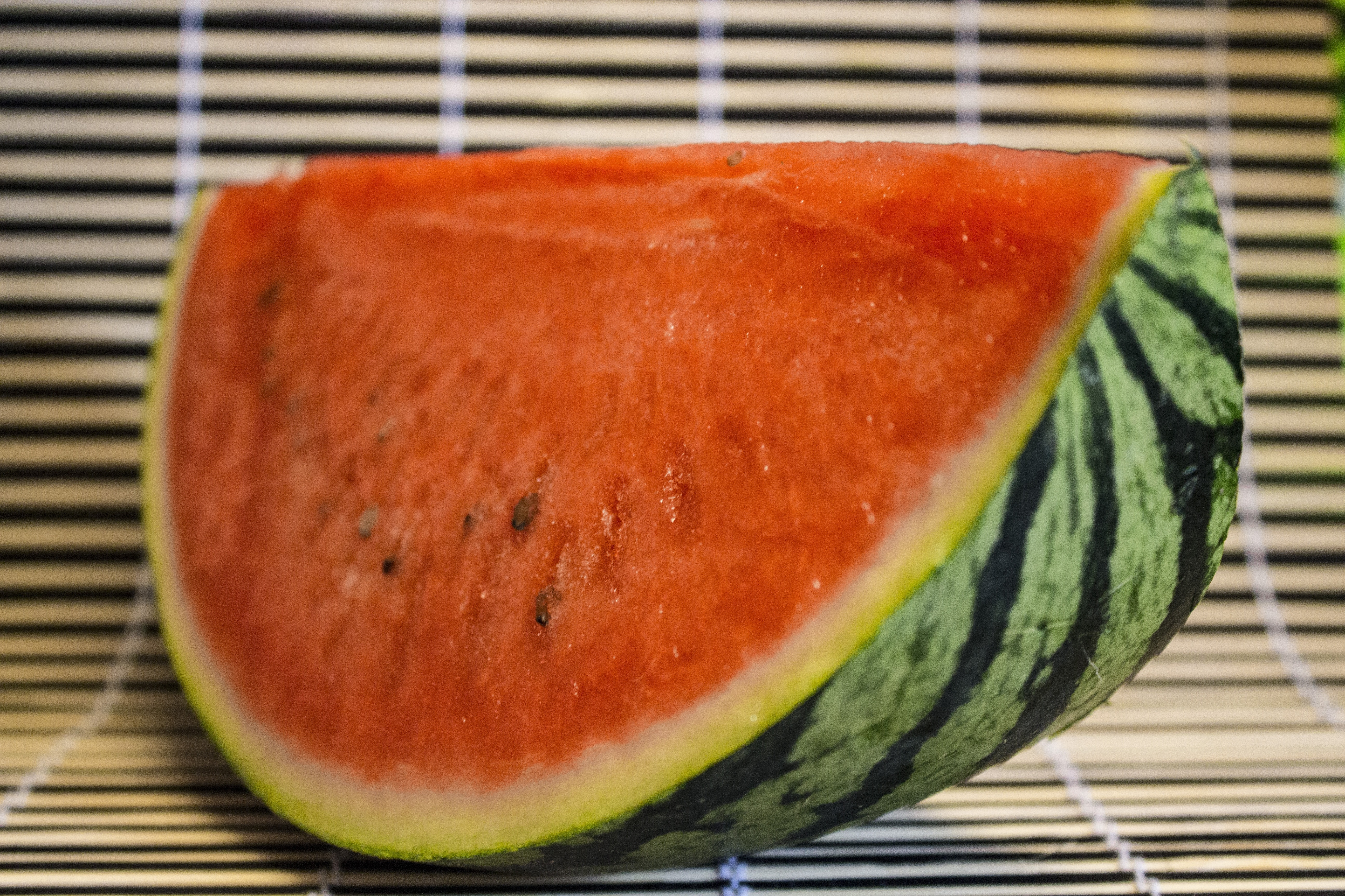 sliced watermelon