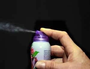 white and purple spray bottle thumbnail