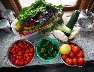 assorted vegetables and bell peppers thumbnail