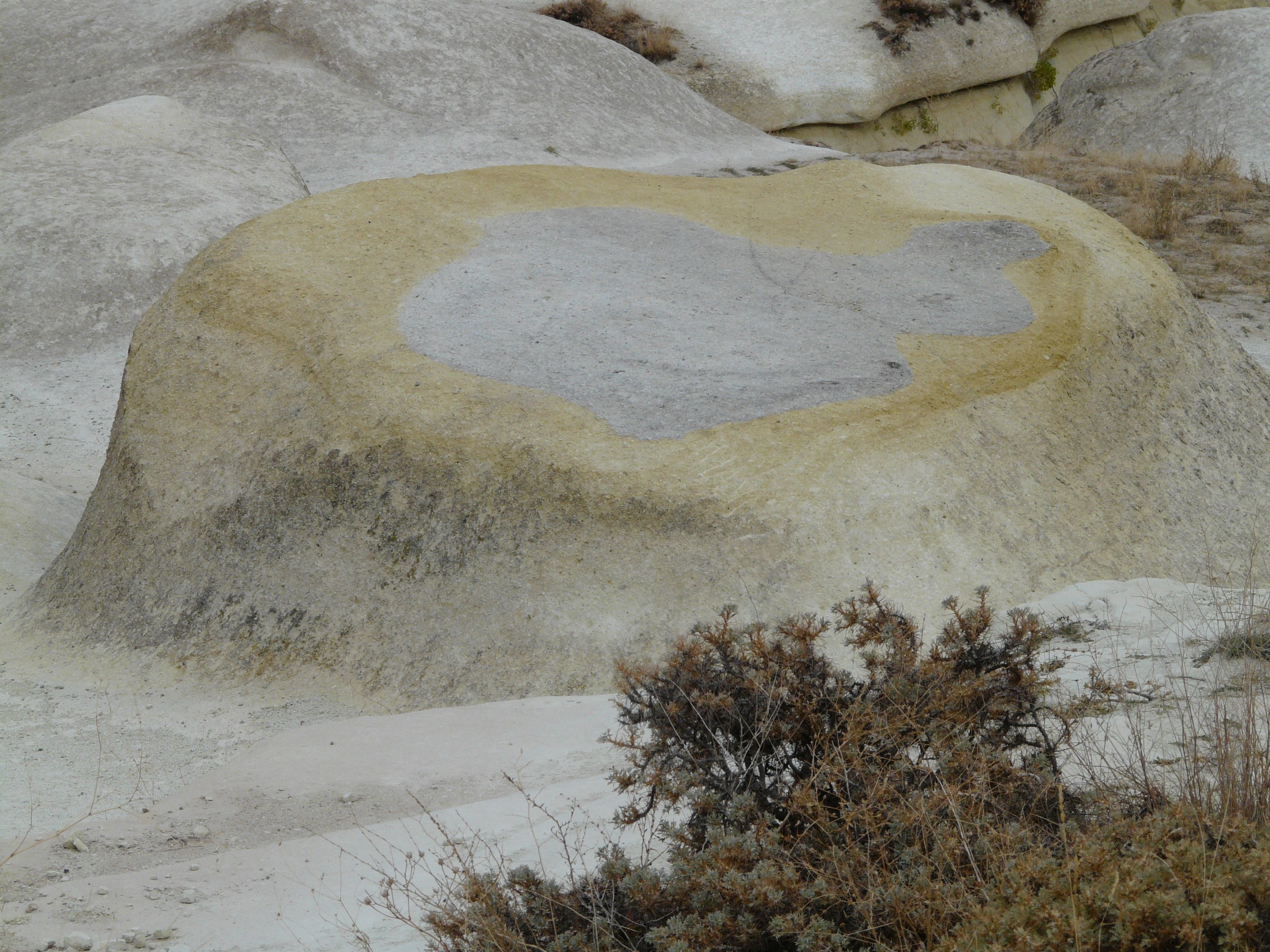 yellow crater