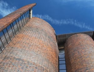 two silos at daytime thumbnail