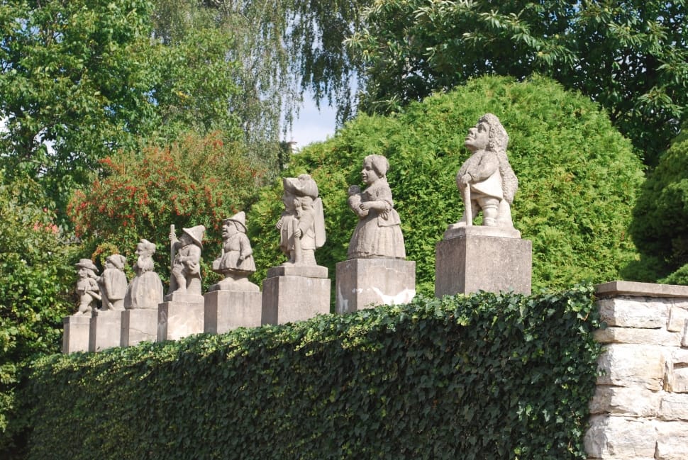 photo of eight statue on grass preview