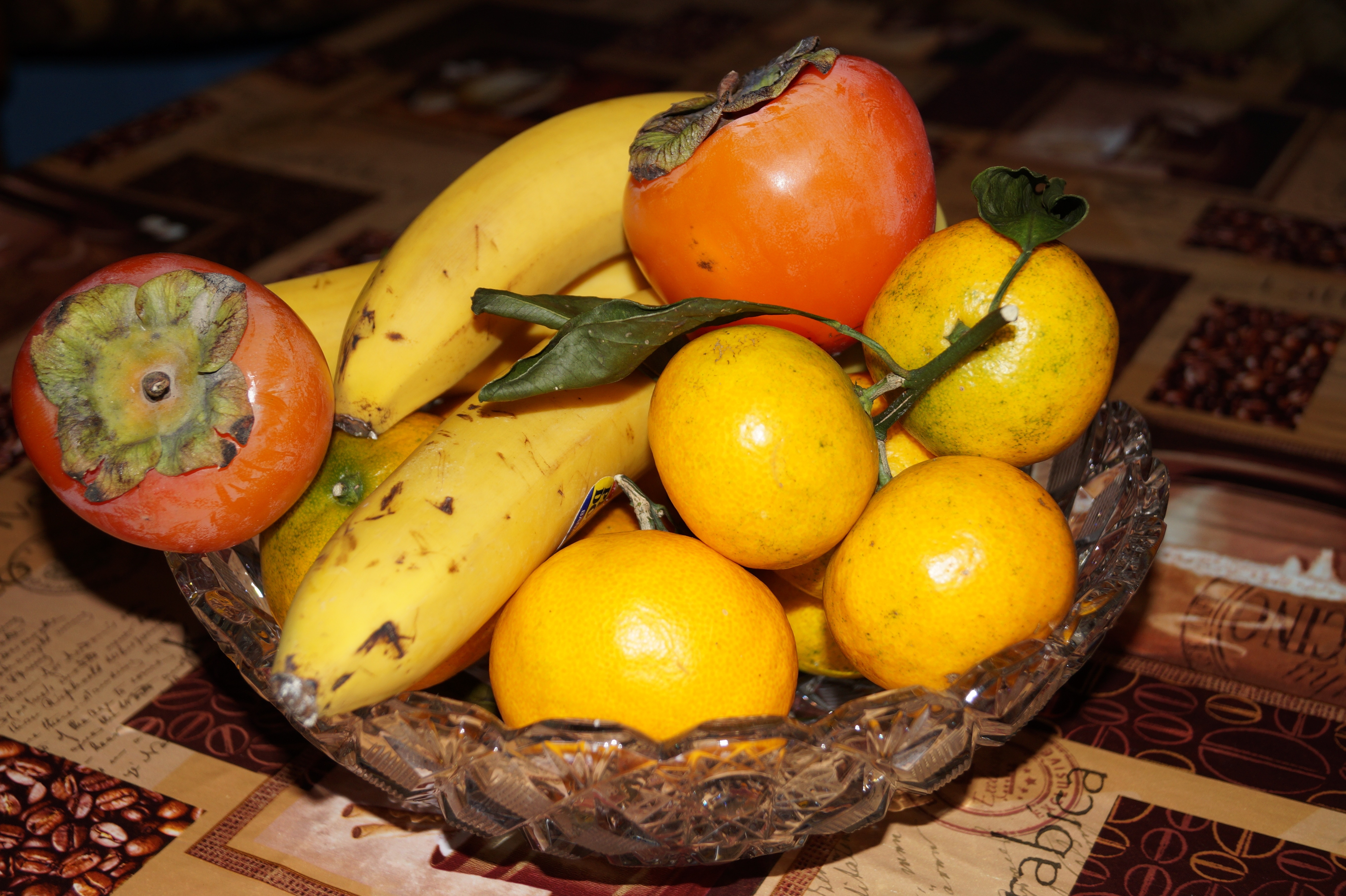 orange and banana fruit