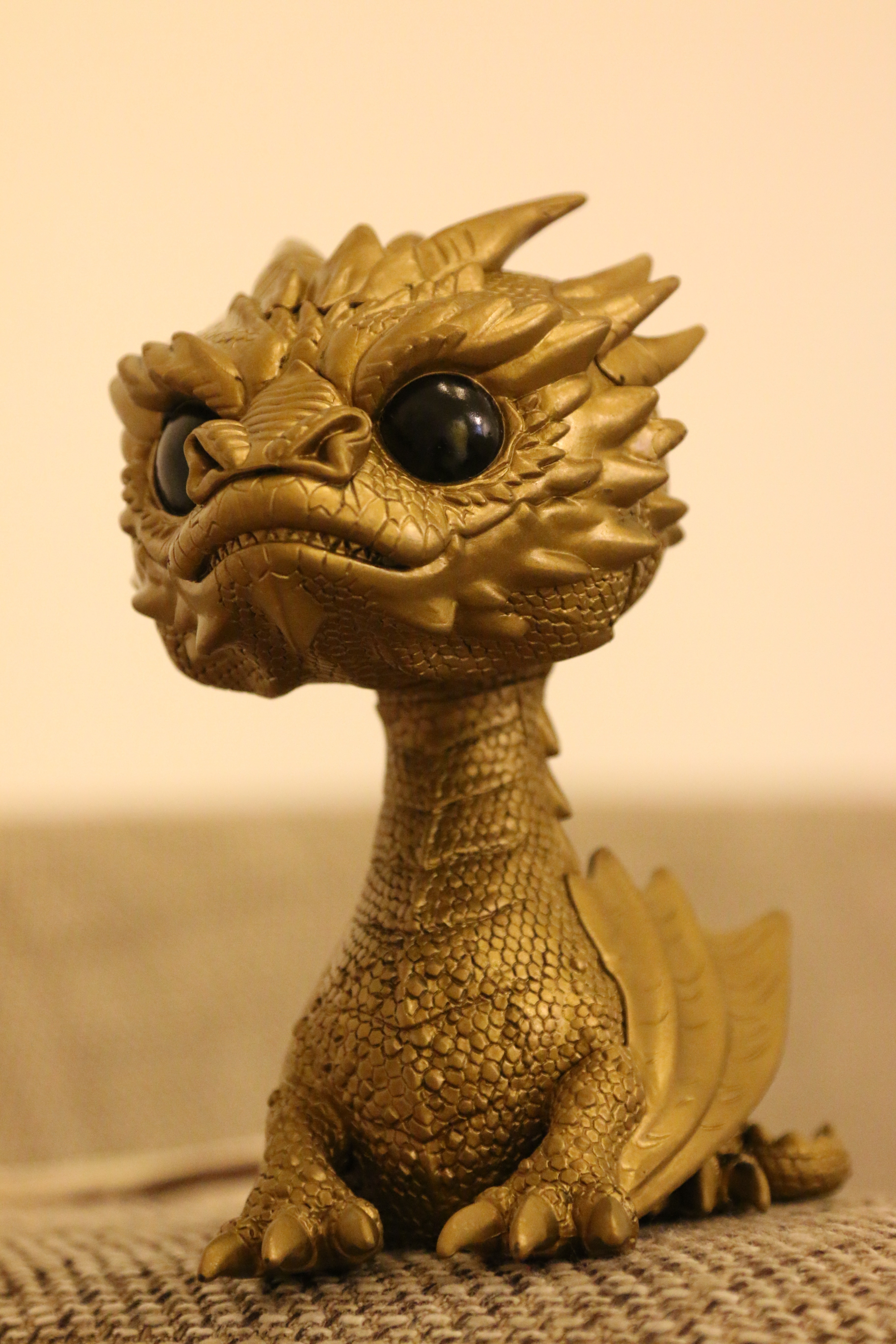 brass dragon figurine
