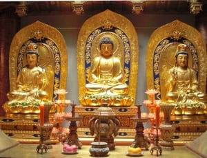 3 buddha figurines thumbnail