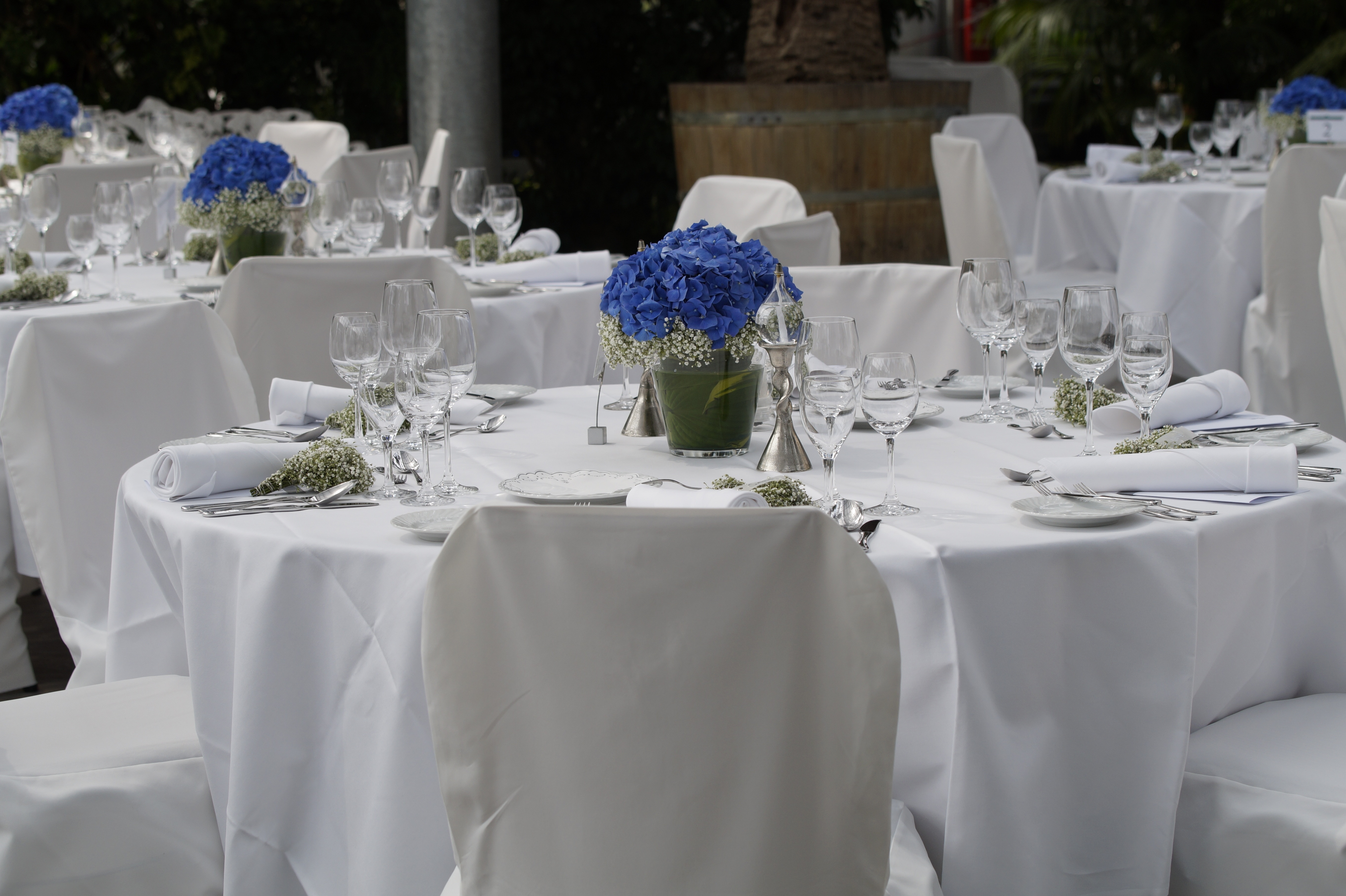 white formal dining set