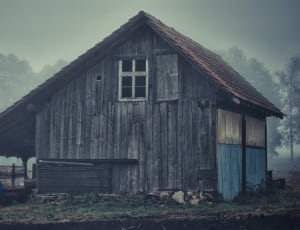 gray wooden barn house thumbnail