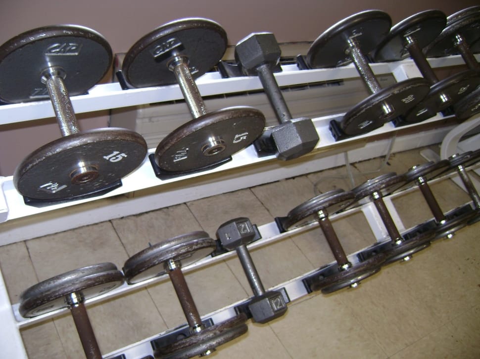 assorted dumbbells preview