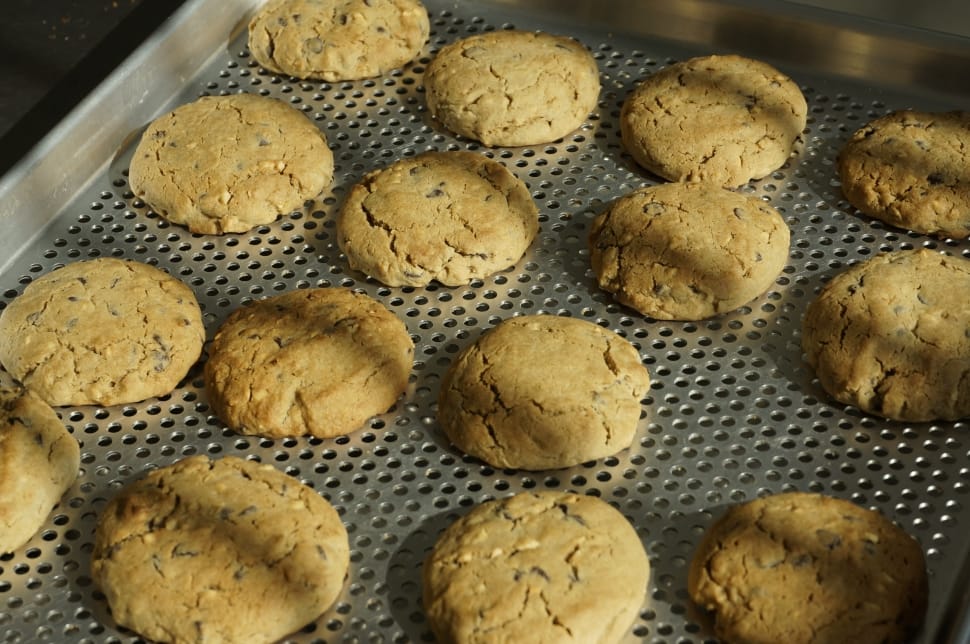 brown baked cookies preview