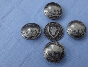 four silver buffalo coins thumbnail