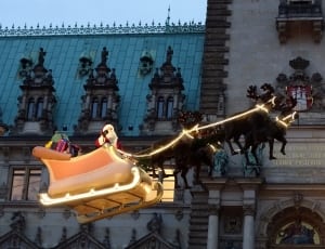 santa claus on the sleigh thumbnail
