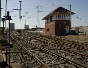 train railway station during daytime thumbnail