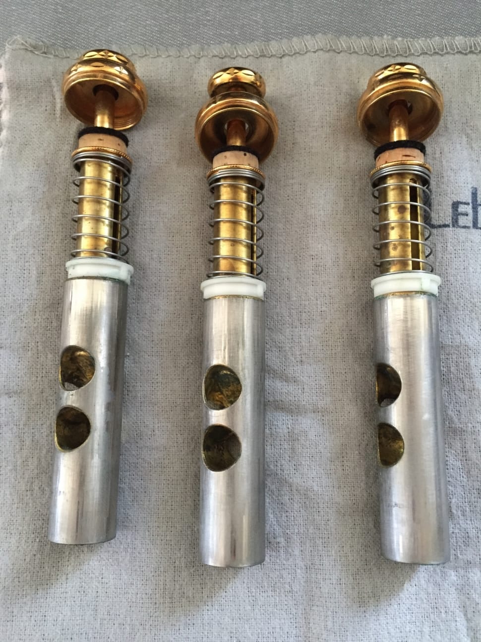 stainless steel and brass spring cylinder preview