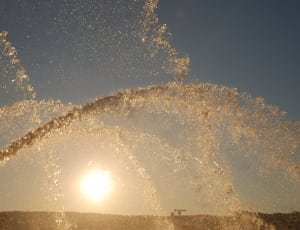 water in sunset thumbnail