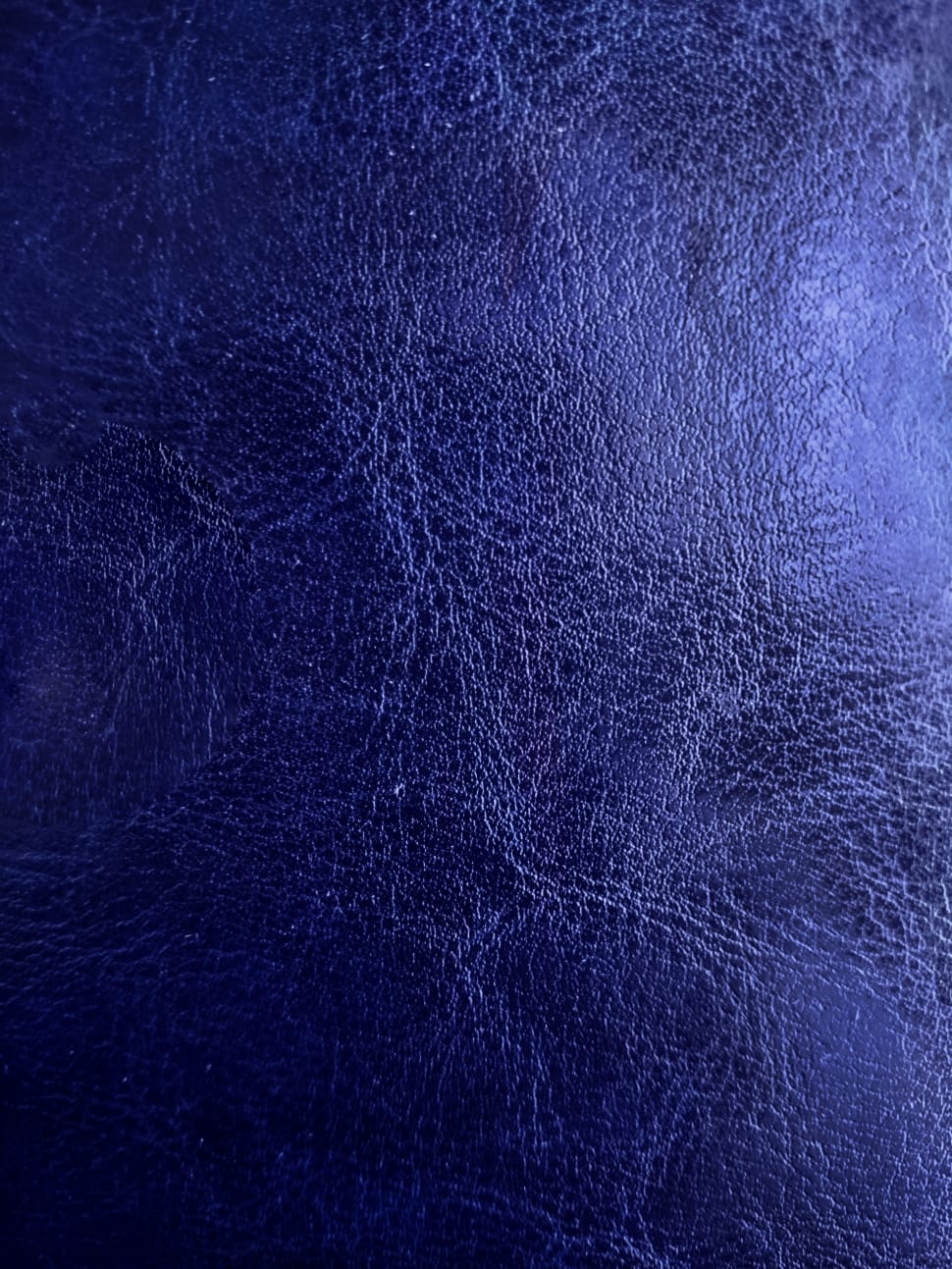 blue leather preview