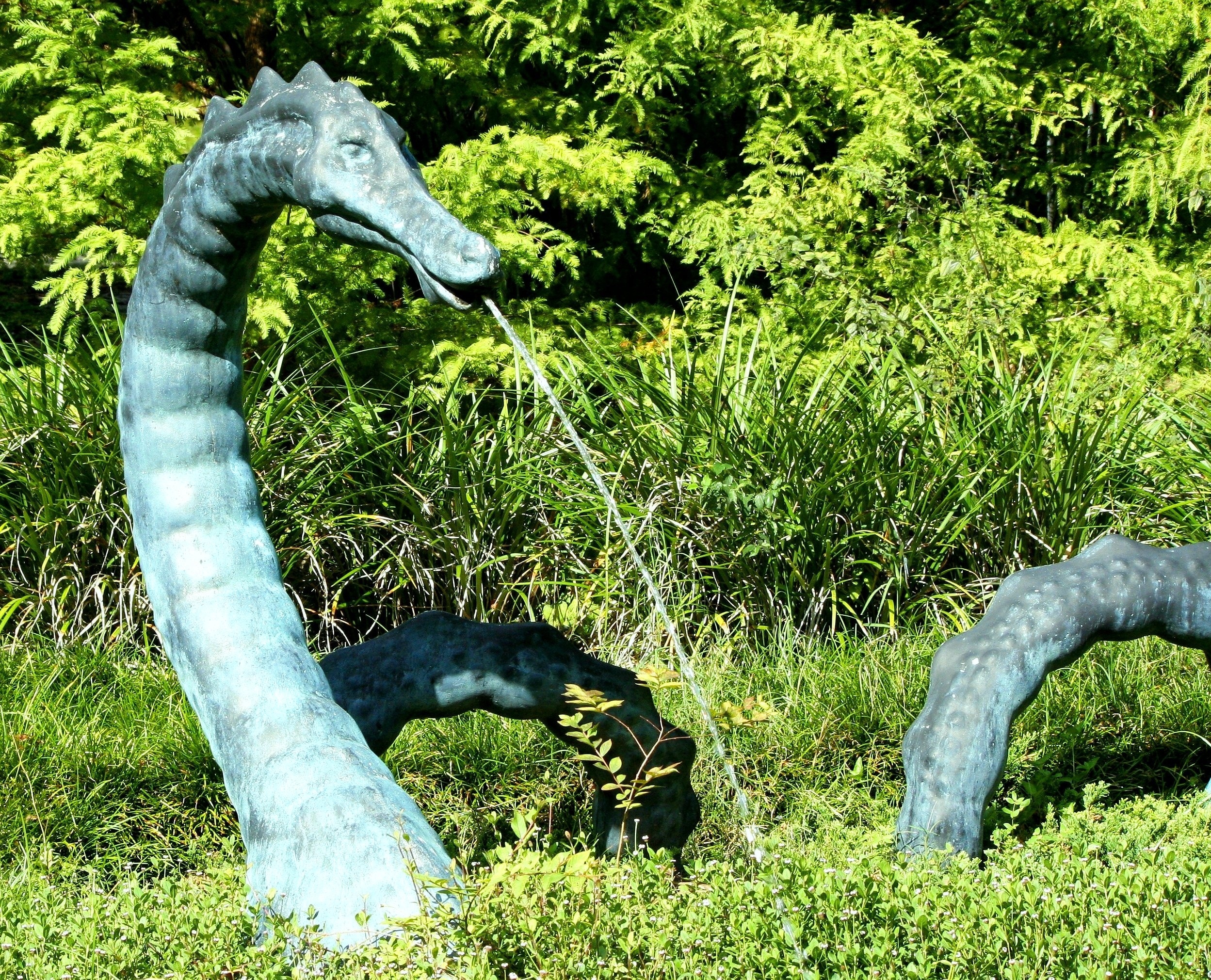 gray serpent fountain