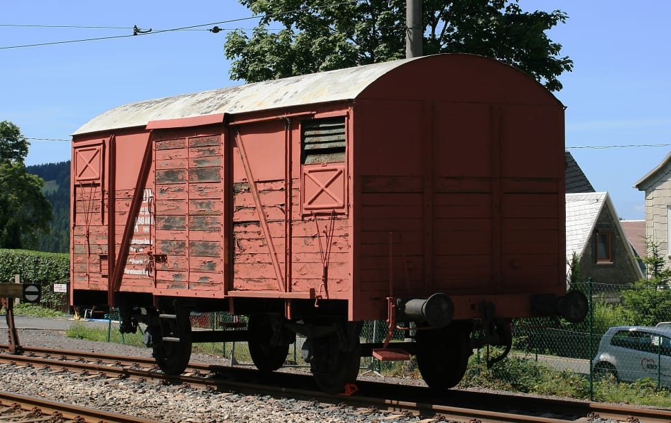 brown train cabin preview