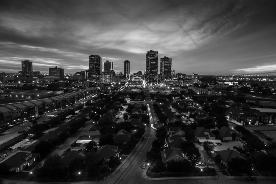 grayscale photography view of city preview