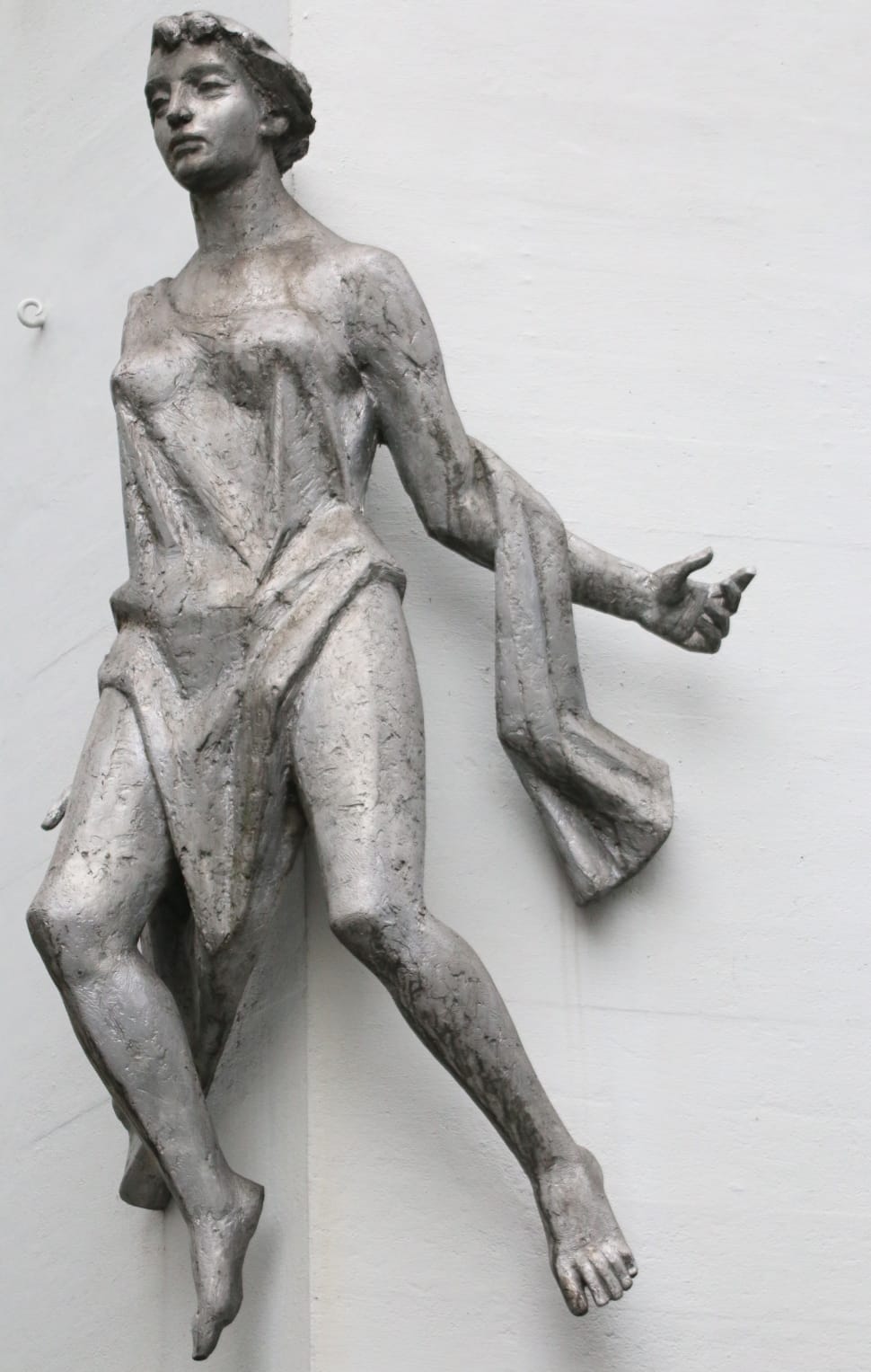 gray concrete statue of woman preview