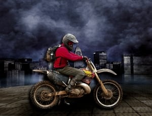 red and gray dirtbike motorcycle thumbnail