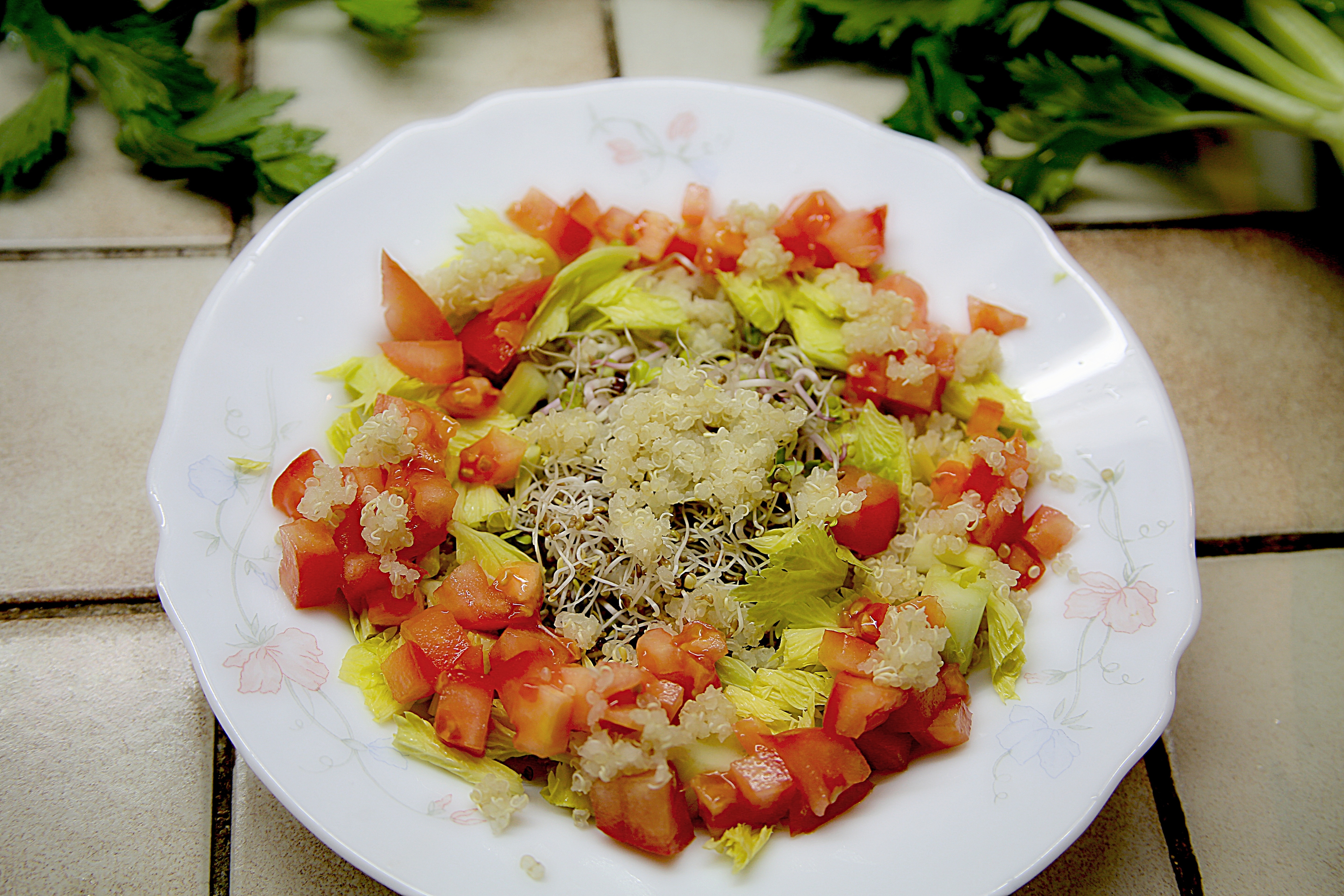 Простой салат без помидор. Салат с киноа и помидорами. Румынская кухня салаты. Салат с тыквой и киноа. Арабский салат с помидорами.