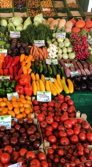 varieties of vegetables thumbnail