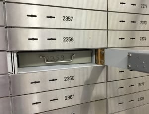 gray steel locker thumbnail