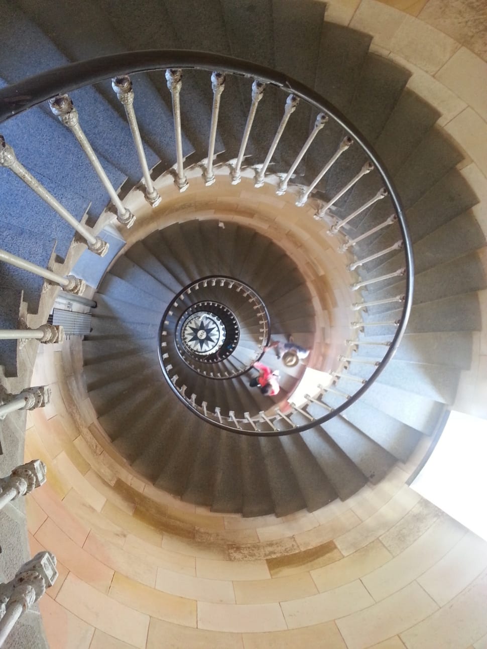 grey spiral staircase preview