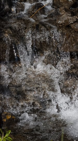 brown concrete waterfall thumbnail