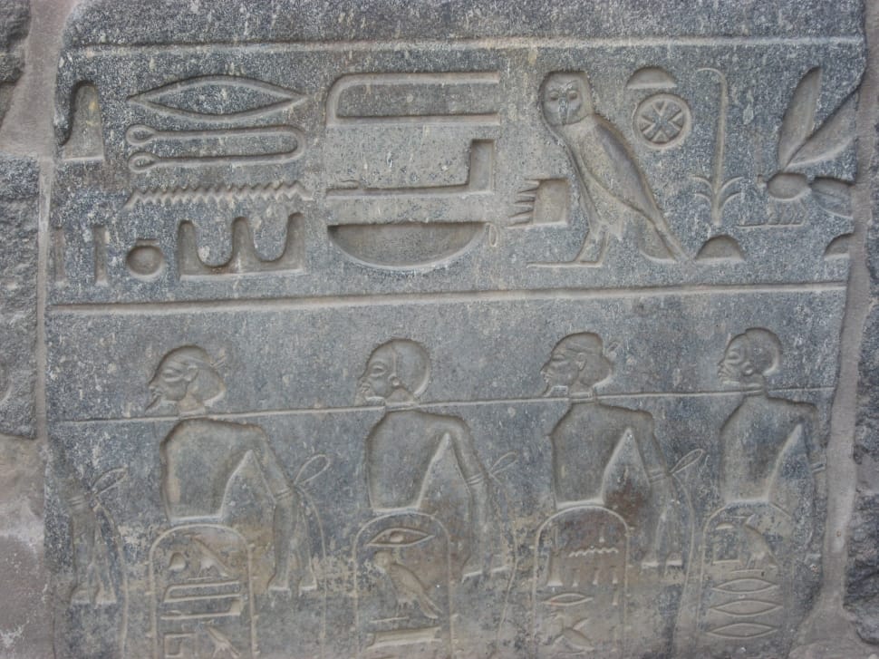 hieroglyphics stone tablet preview