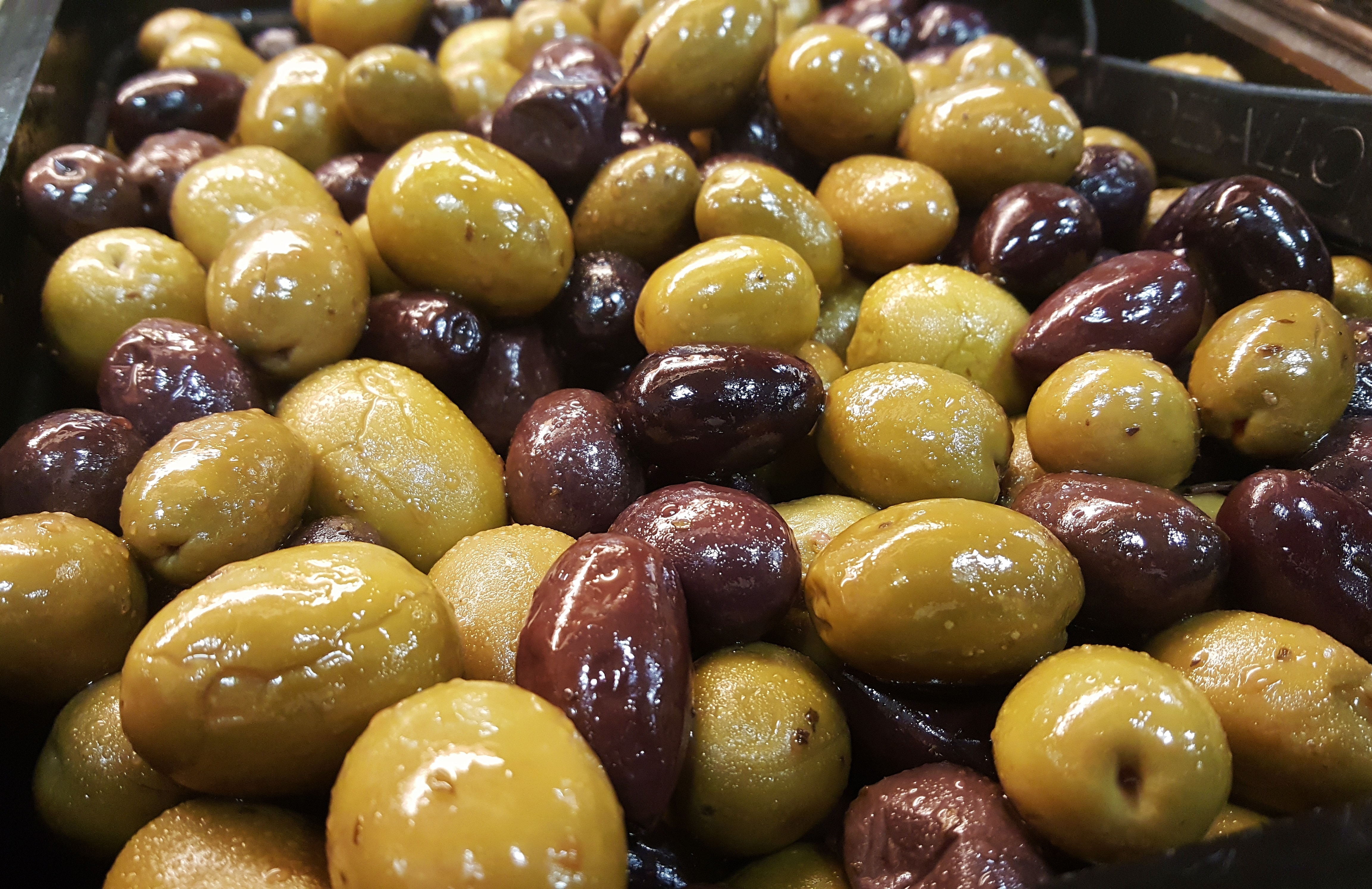 brown and yellow fruits