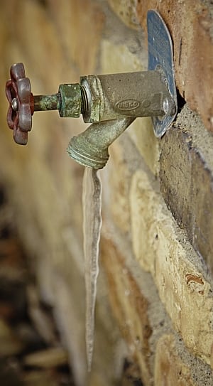 brass and red water faucet thumbnail