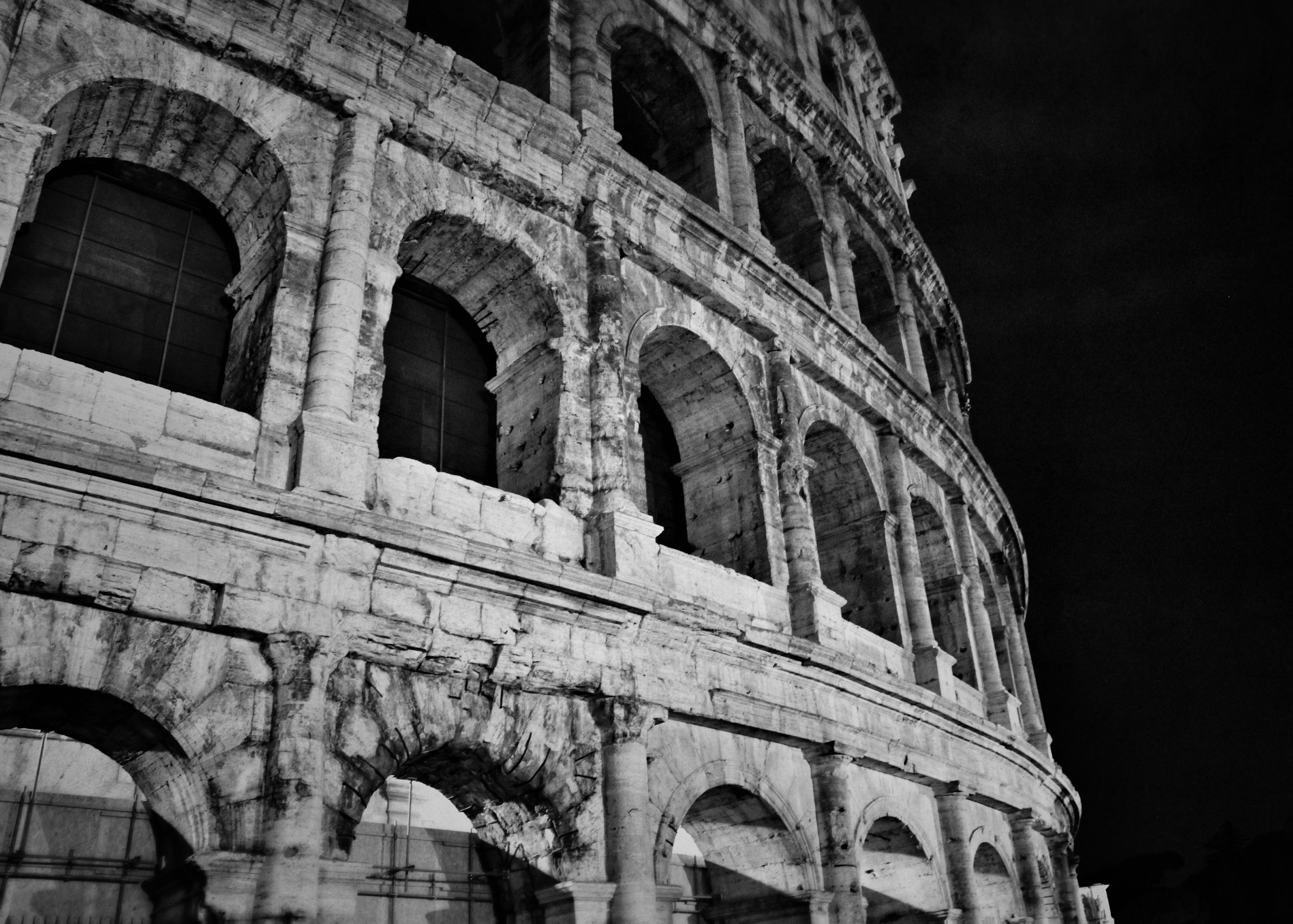 roman coliseum ruins